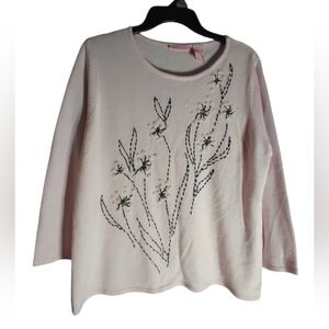 3/$15 Fashion Classics pink sequin sweater